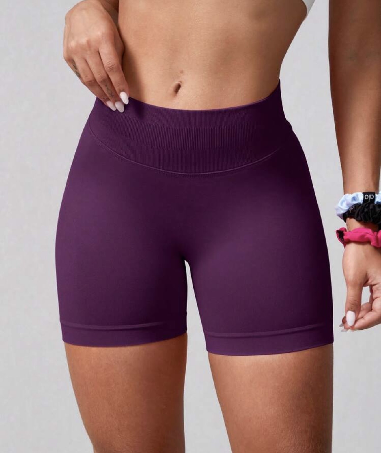 Biker Short morado · foto 1 de 2