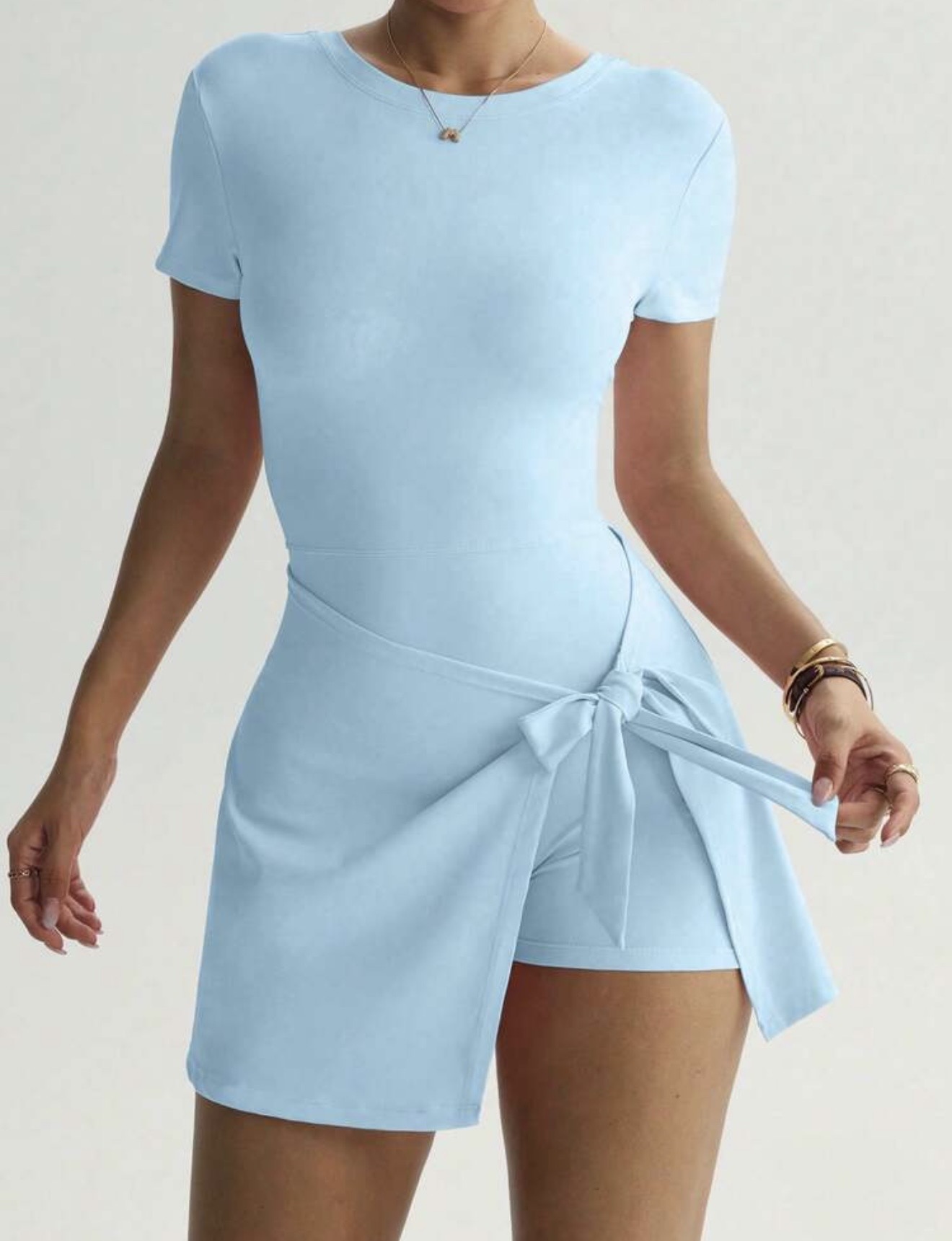 Vestido Deportivo Celeste · foto 1 de 2