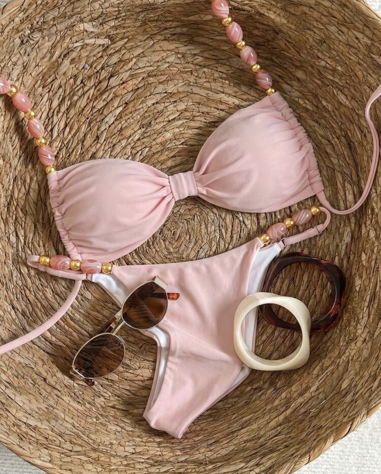 Vestido de Baño Rosa