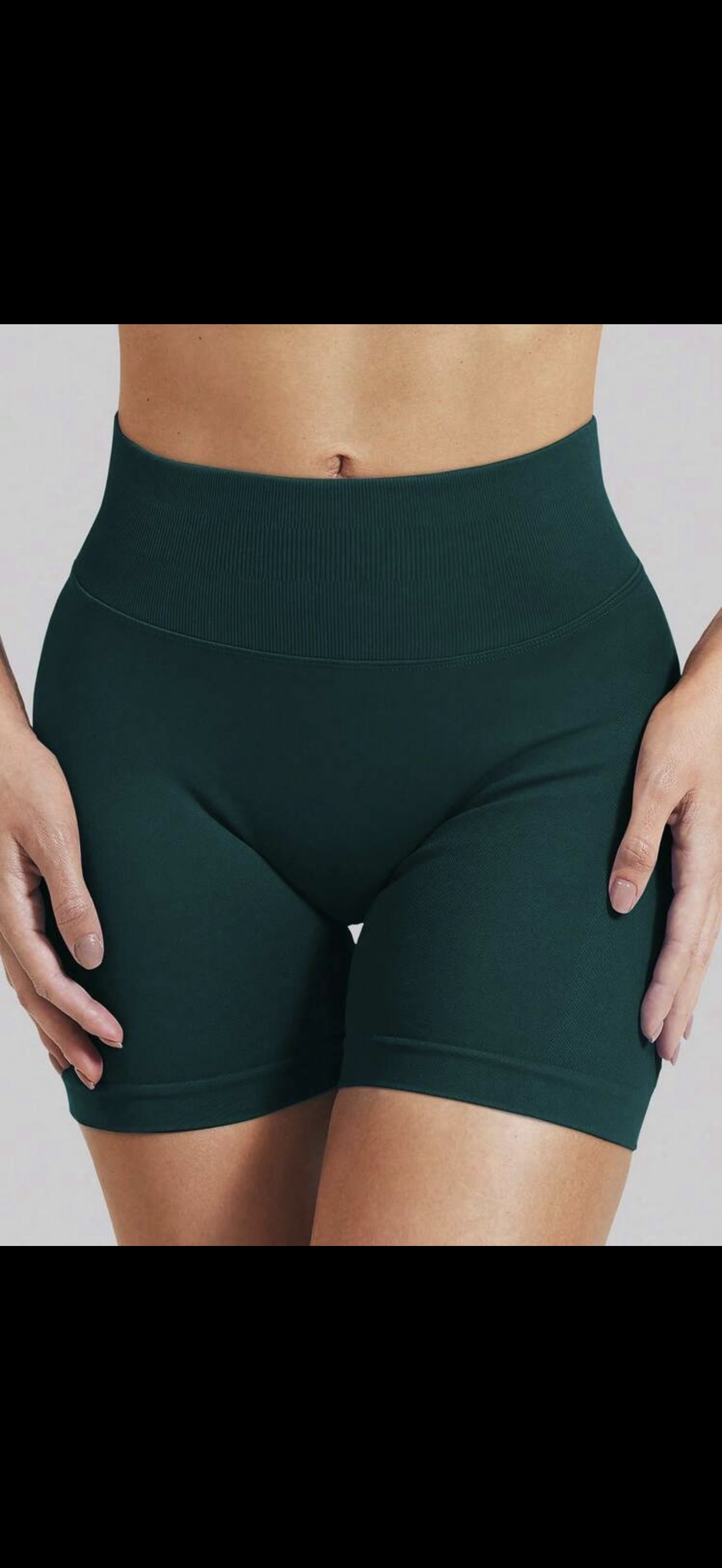Biker Short verde musgo