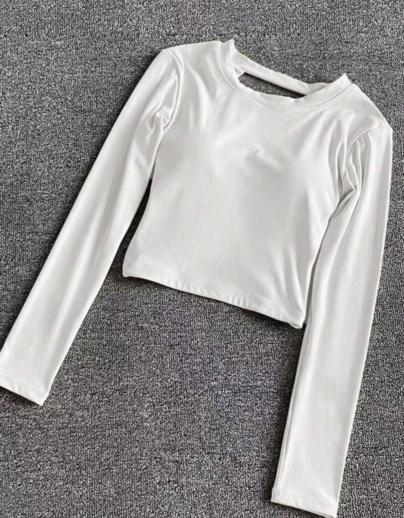 Blusa Blanca Manga larga