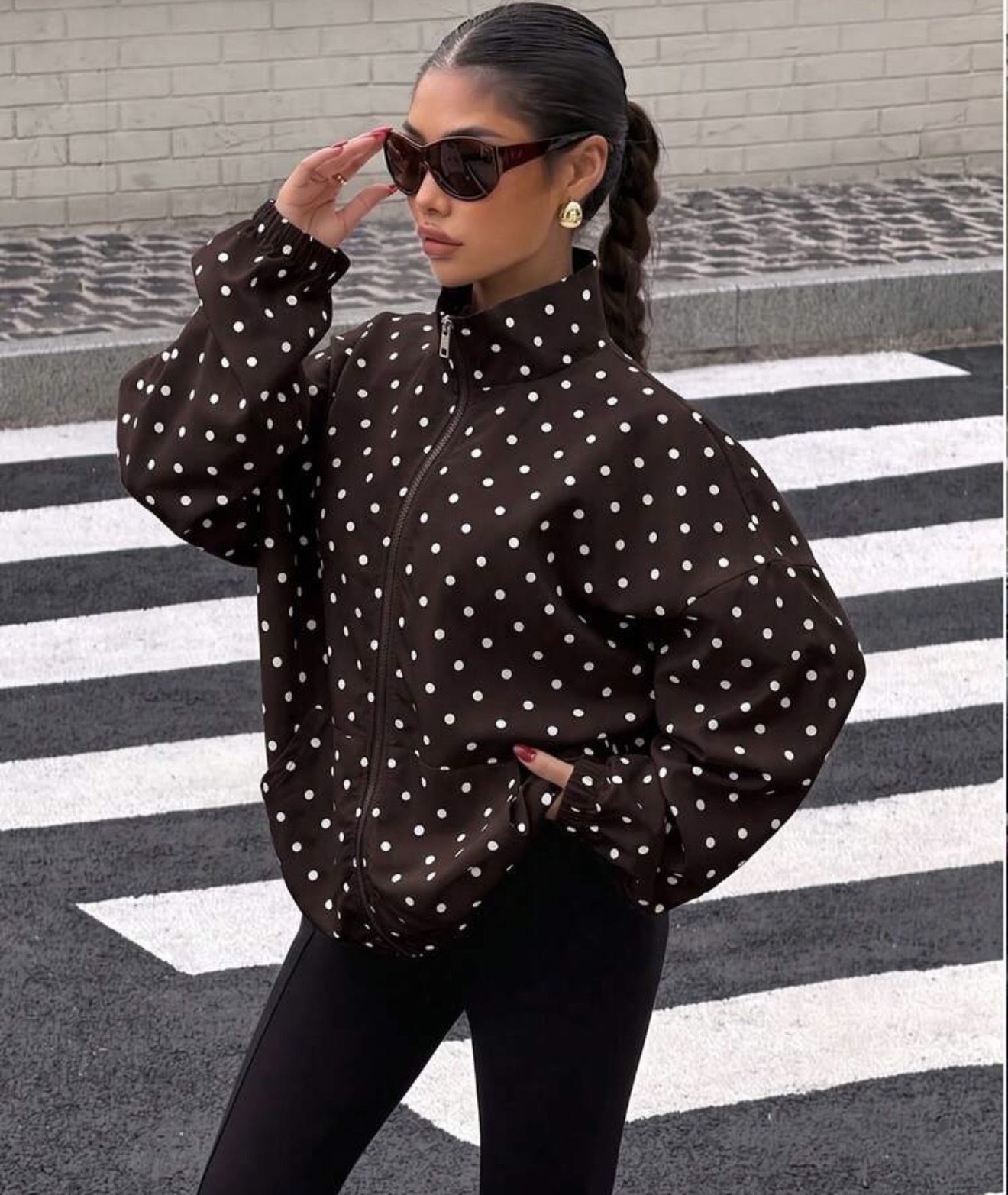 Chaqueta/Polka Dots Nude · foto 2 de 2